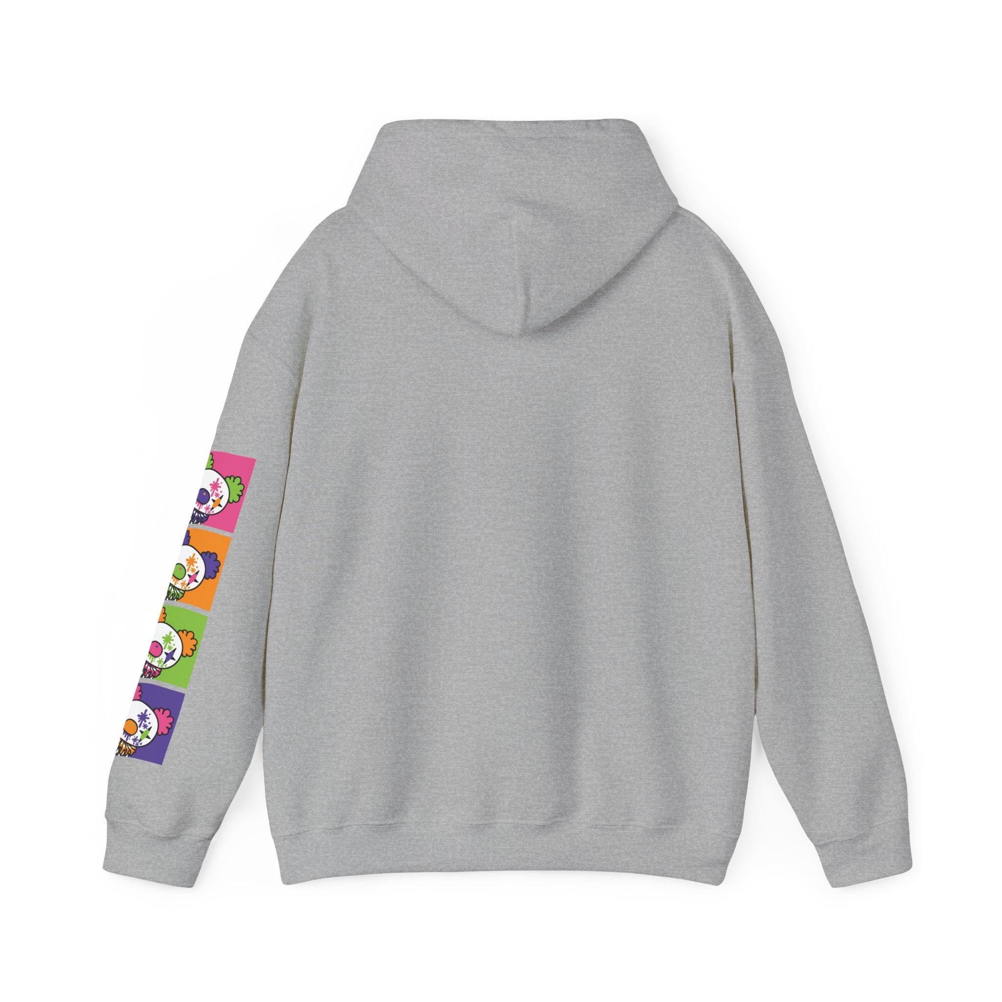 Gloomy Clown Multicolor Hoodie